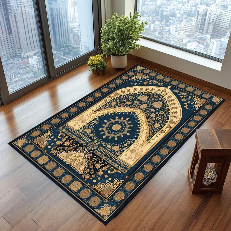 Sustainable Living Usa - Rich Design Rug Decorative Prayer Rug