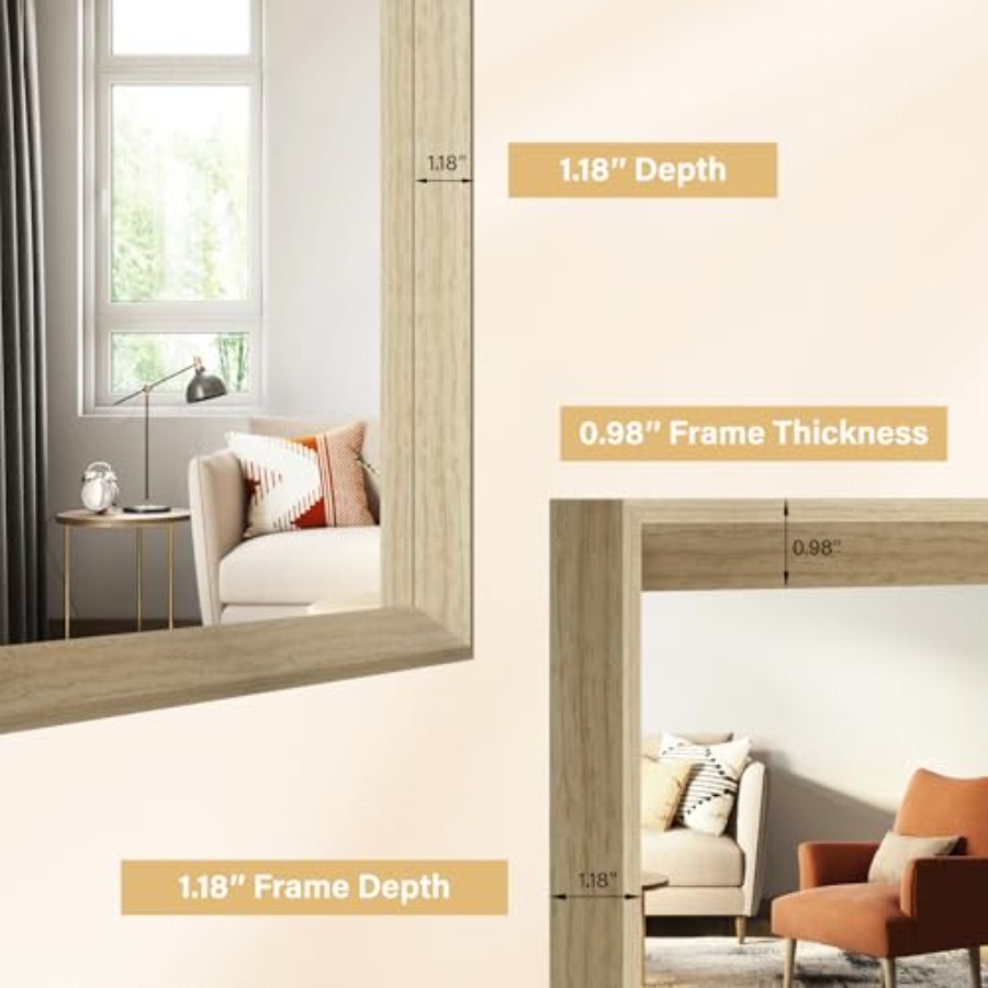 Bathroom Living Room Oak Wood  - Sustainable Living Usa incelemesi ve fiyatı