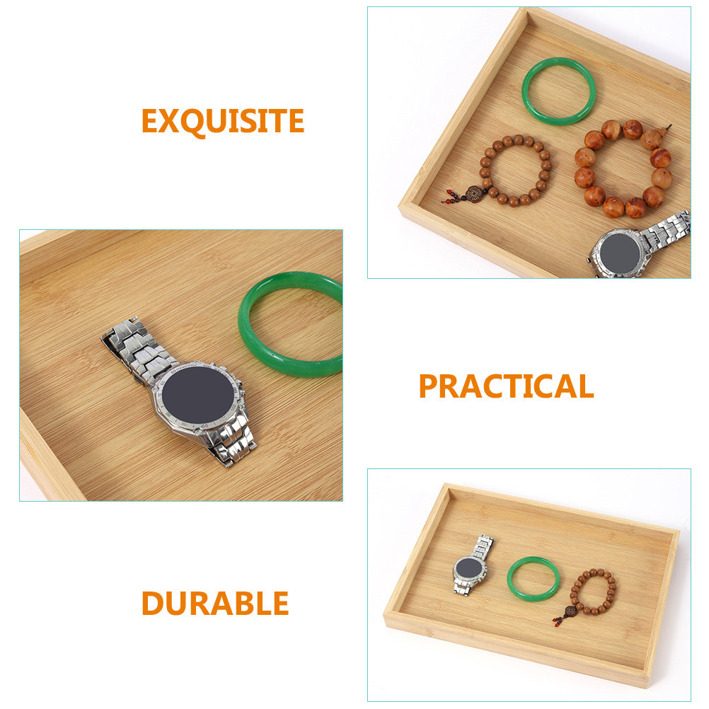Bamboo Jewelry Dish Tray Elega - Sustainable Living Usa incelemesi ve fiyatı